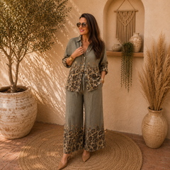Heidi Leopard Pants