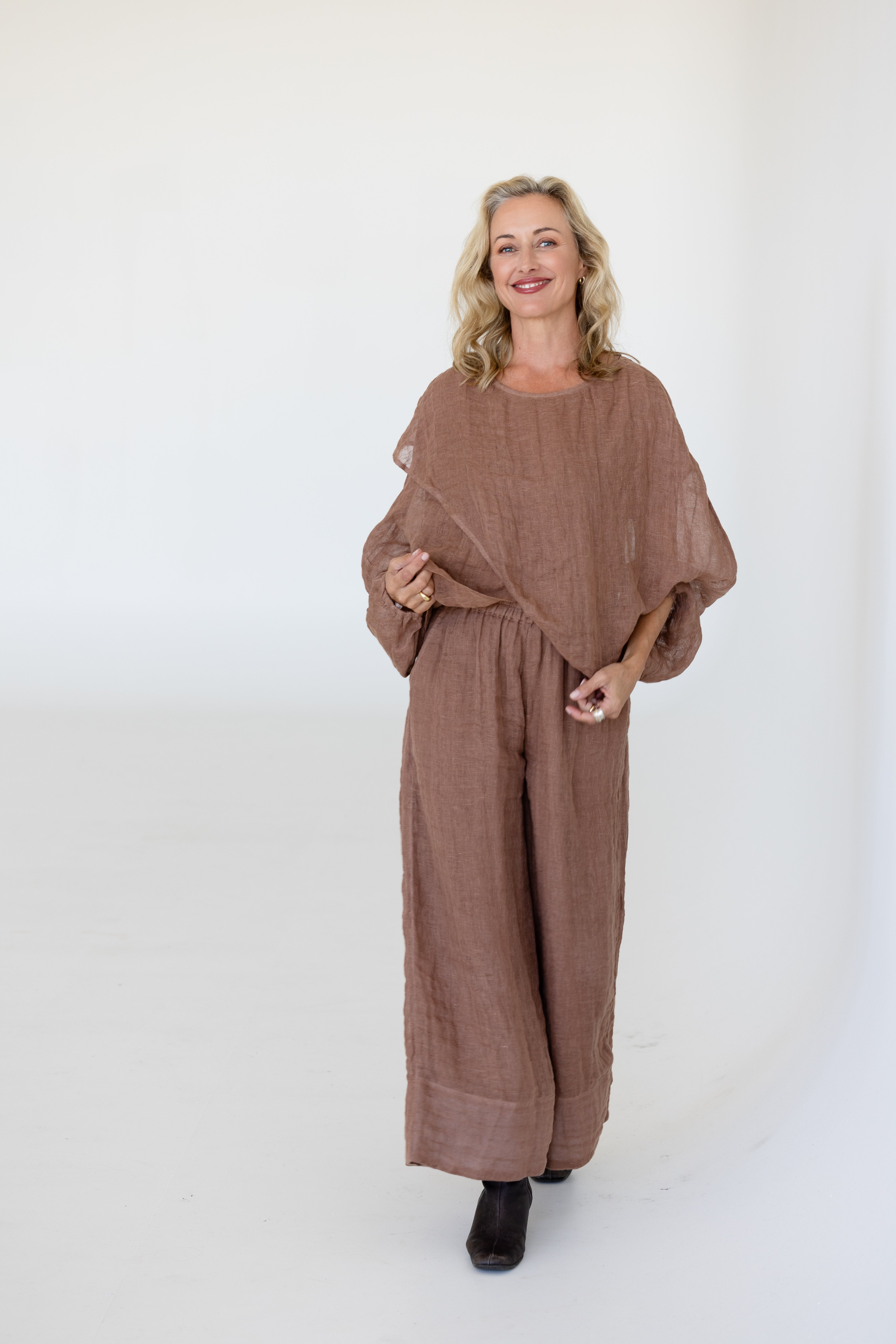 Kosa Linen Top