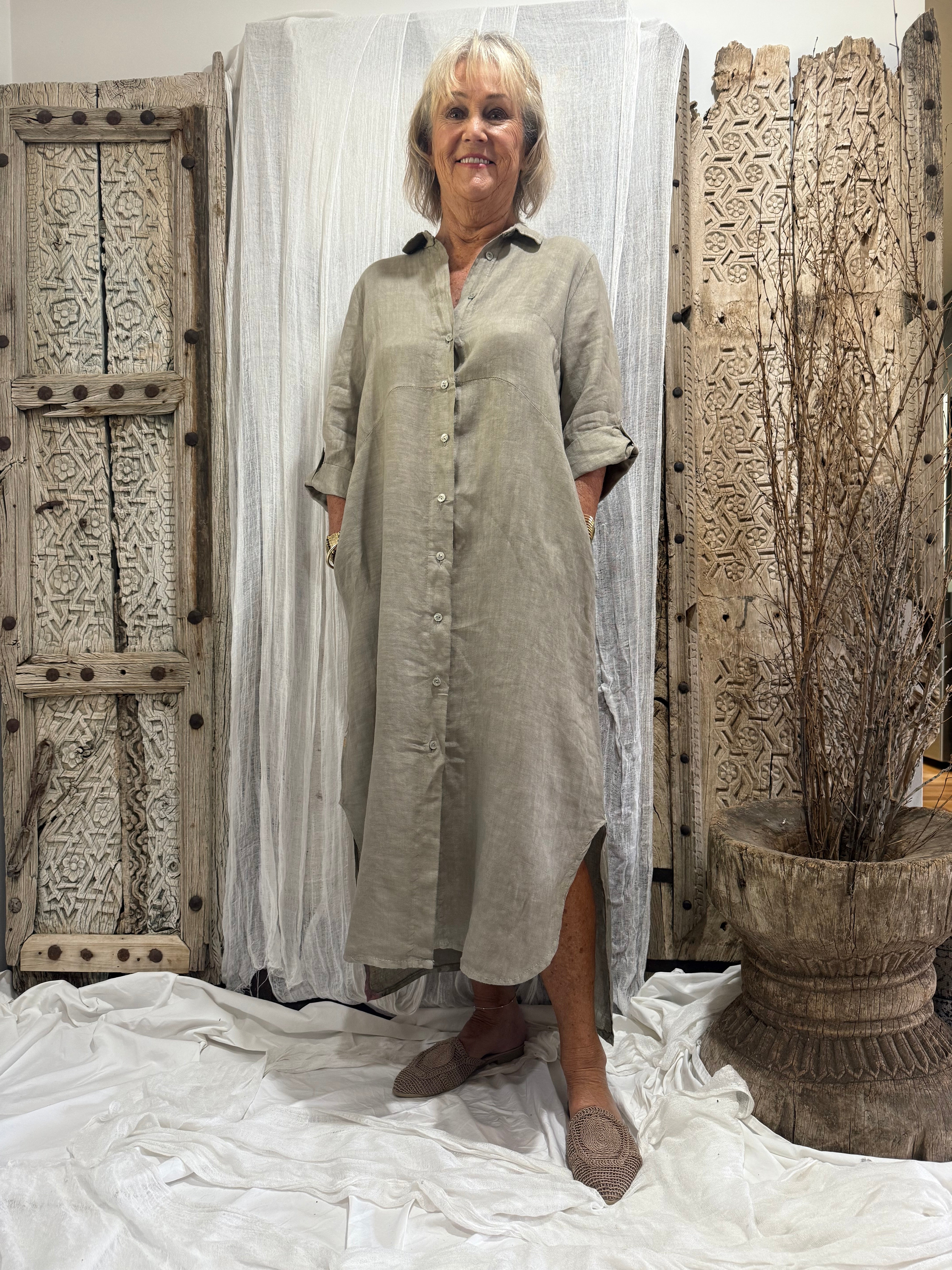 Di Linen Dress