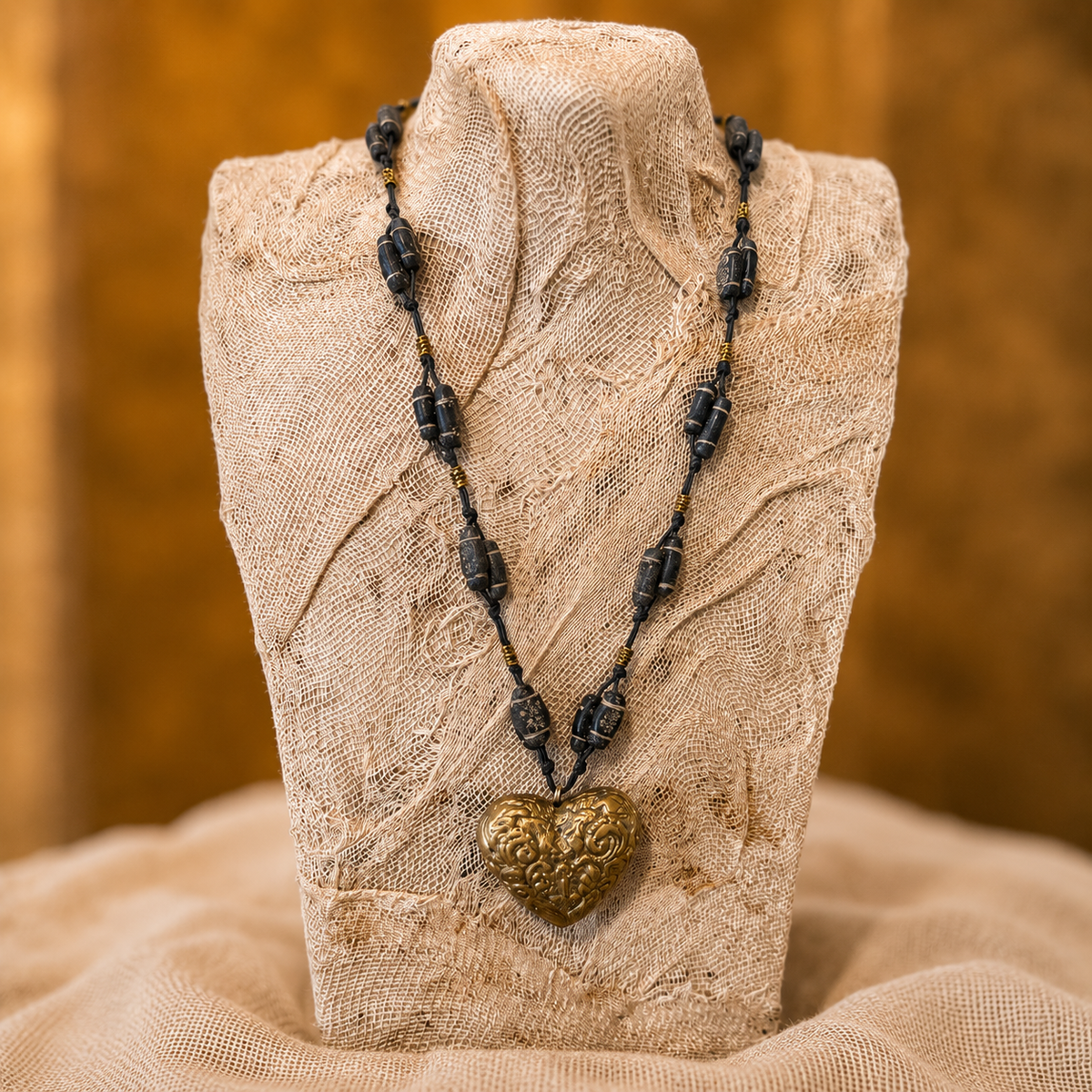 Artisan Heart Pendant Necklace