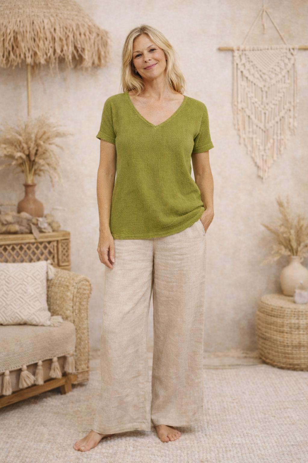 Rene Linen Top