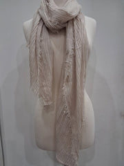 Beige Texture Scarf