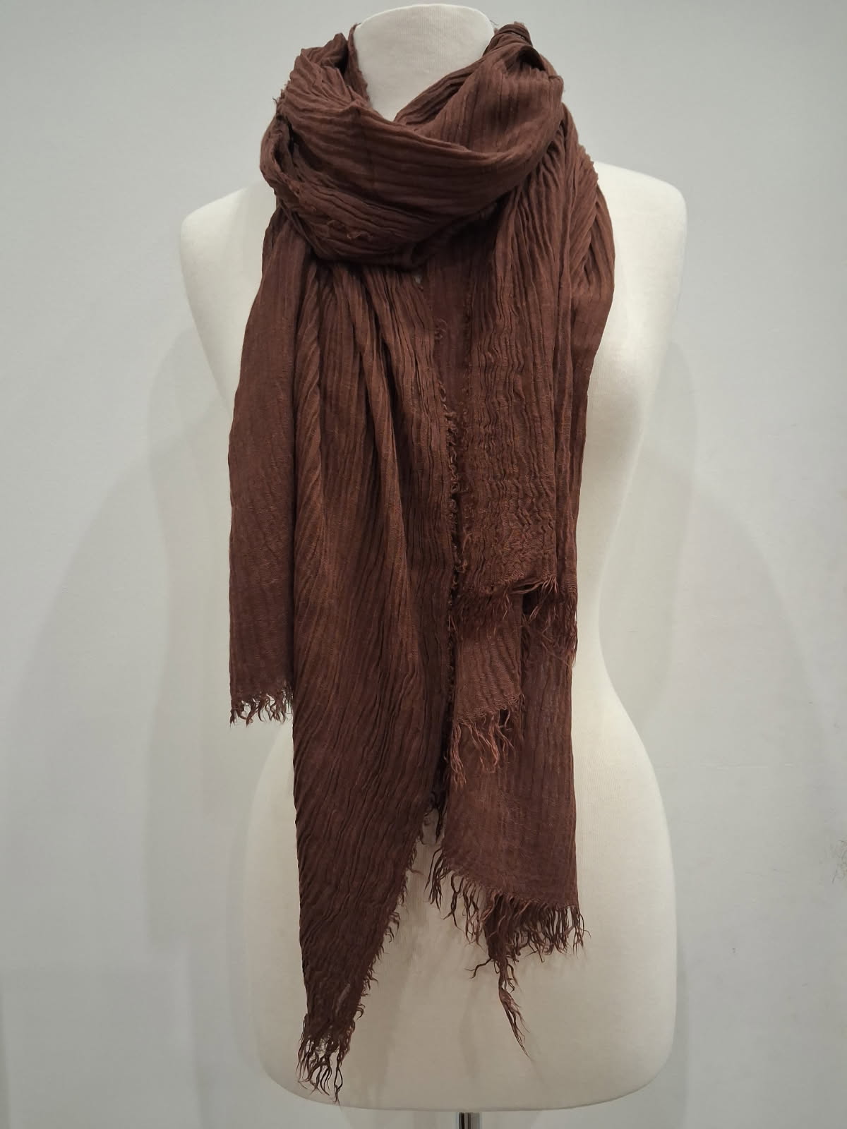 Terracotta Texture Scarf
