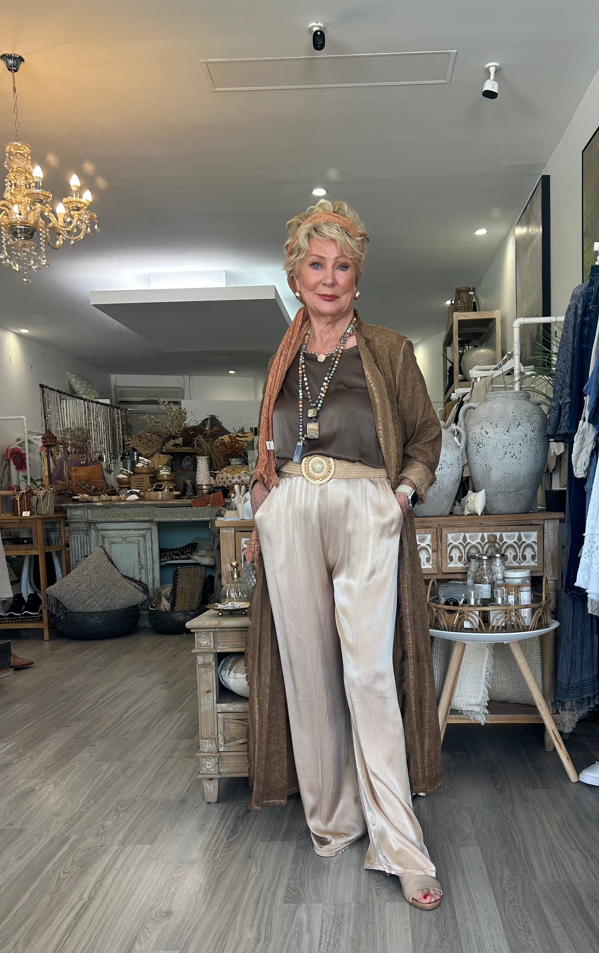 Ellie Satin Pants