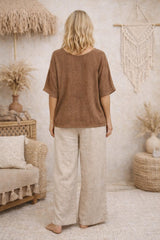 Rene Linen Top