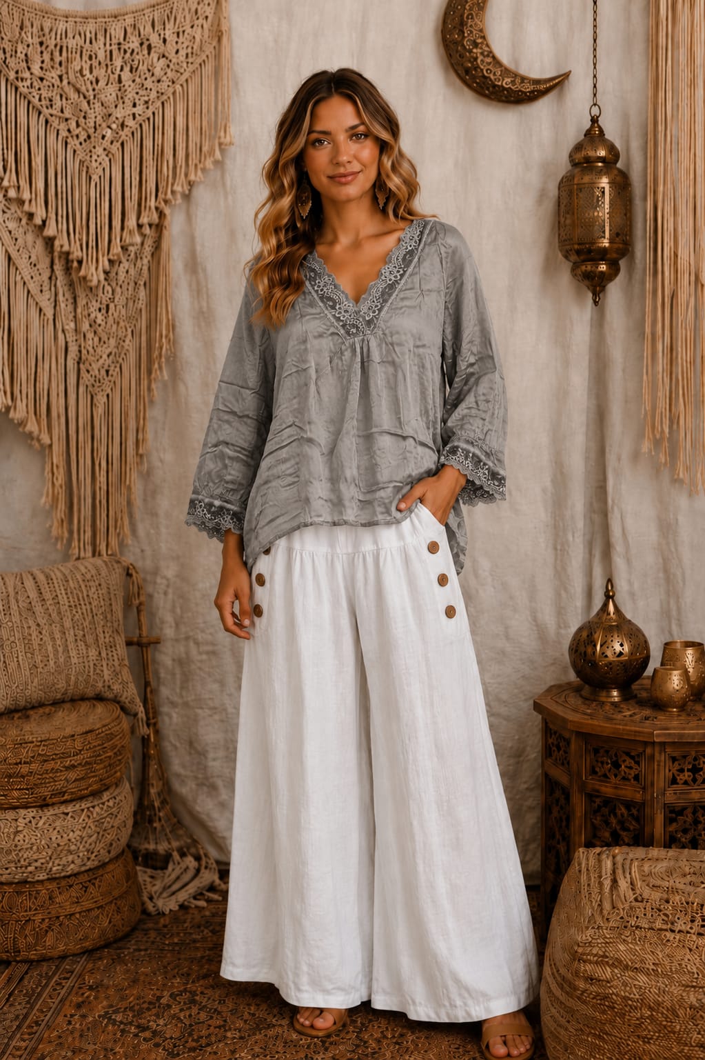 Lacey Long Sleeve Top
