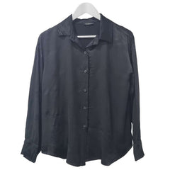 Shae long sleeve silky shirt