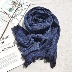 Scarf - Dark Denim Threads