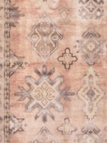 Rugs - Dusty Pink 71003 (CLICK & COLLECT ONLY)