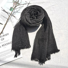 Scarf - Dark Grey Threads